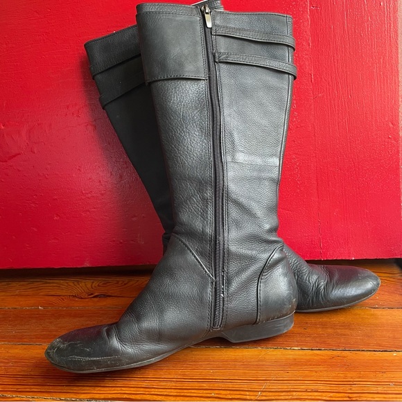 Enzo Angiolini Eazelden Leather Riding Boots - Size 8.5 - Picture 4 of 11